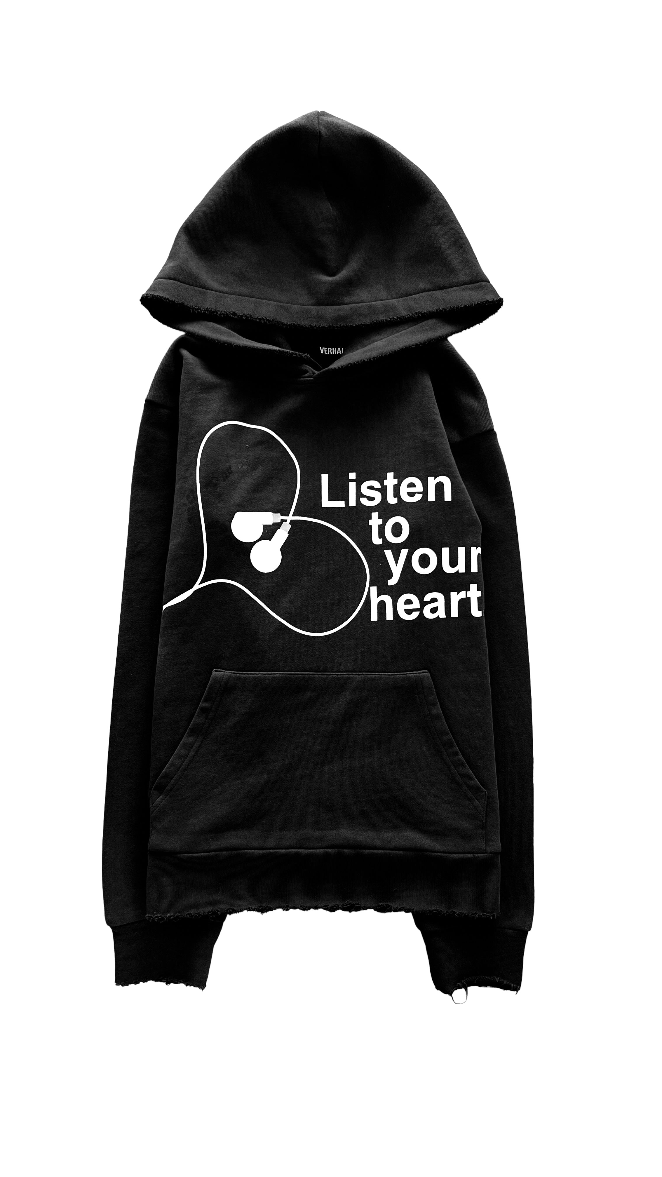 "ltyh" hoodie black